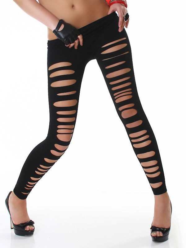 Legging Troue Dechire Destroy Ripped Leggings Sexy Fashion Ref 06