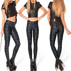 Legging galaxy fantaisie motif original leggings space printed ref-05