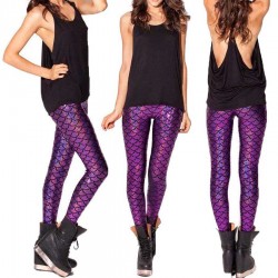 Legging galaxy fantaisie motif original leggings space printed ref-06