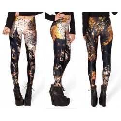 Legging galaxy fantaisie motif original leggings space printed ref-23