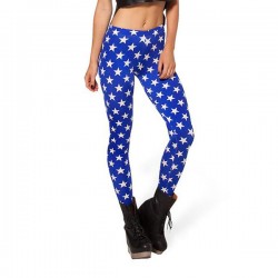 Legging imprime fantaisie motif original leggings printed etoiles ref-02