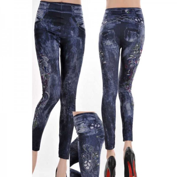 Legging jean leggings jeans jegging sexy fashion ref-12