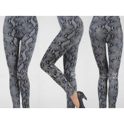 Legging serpent peau snake skin leggings sexy fashion ref-04