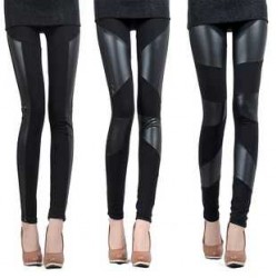Legging simili cuir faux leather leggings sexy fashion pu ref-05