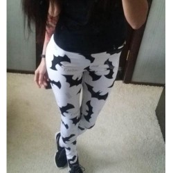 Legging imprime Chauve Souris Mytique Sport printed Yoga ref-12